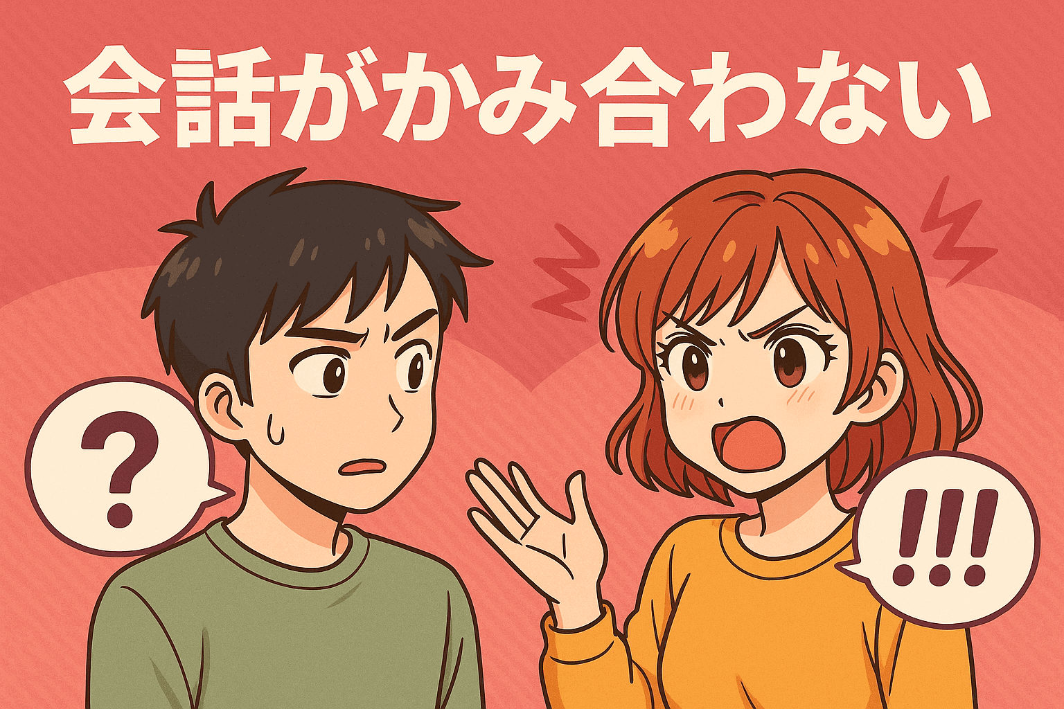 すれ違いを減らすためにできること